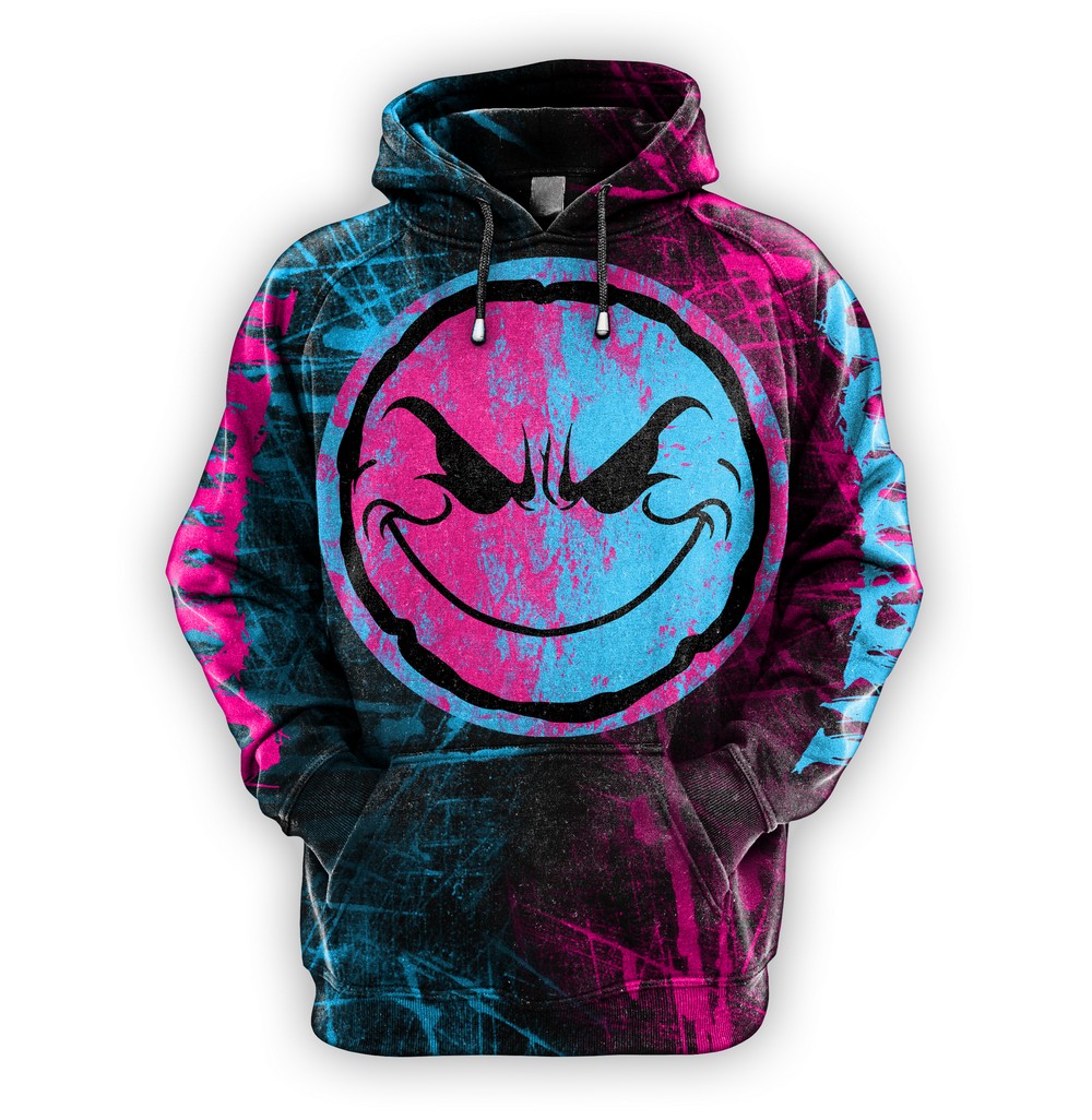 Stylish Printed Funky Sweatshirt Hoodie - Evilato