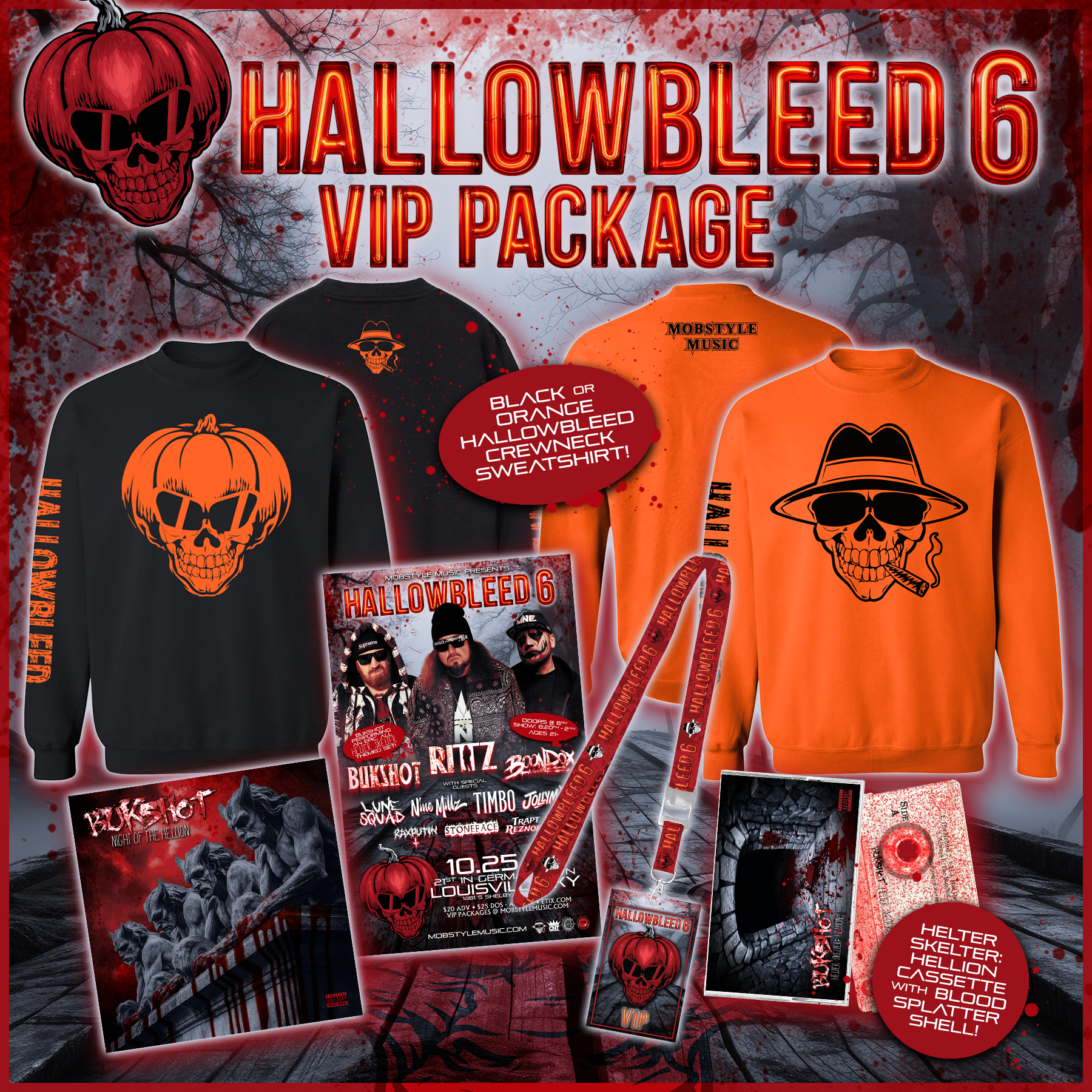 Hallowbleed 6 VIP Bundle $125 (READ DETAILS BEFORE ORDERING!)