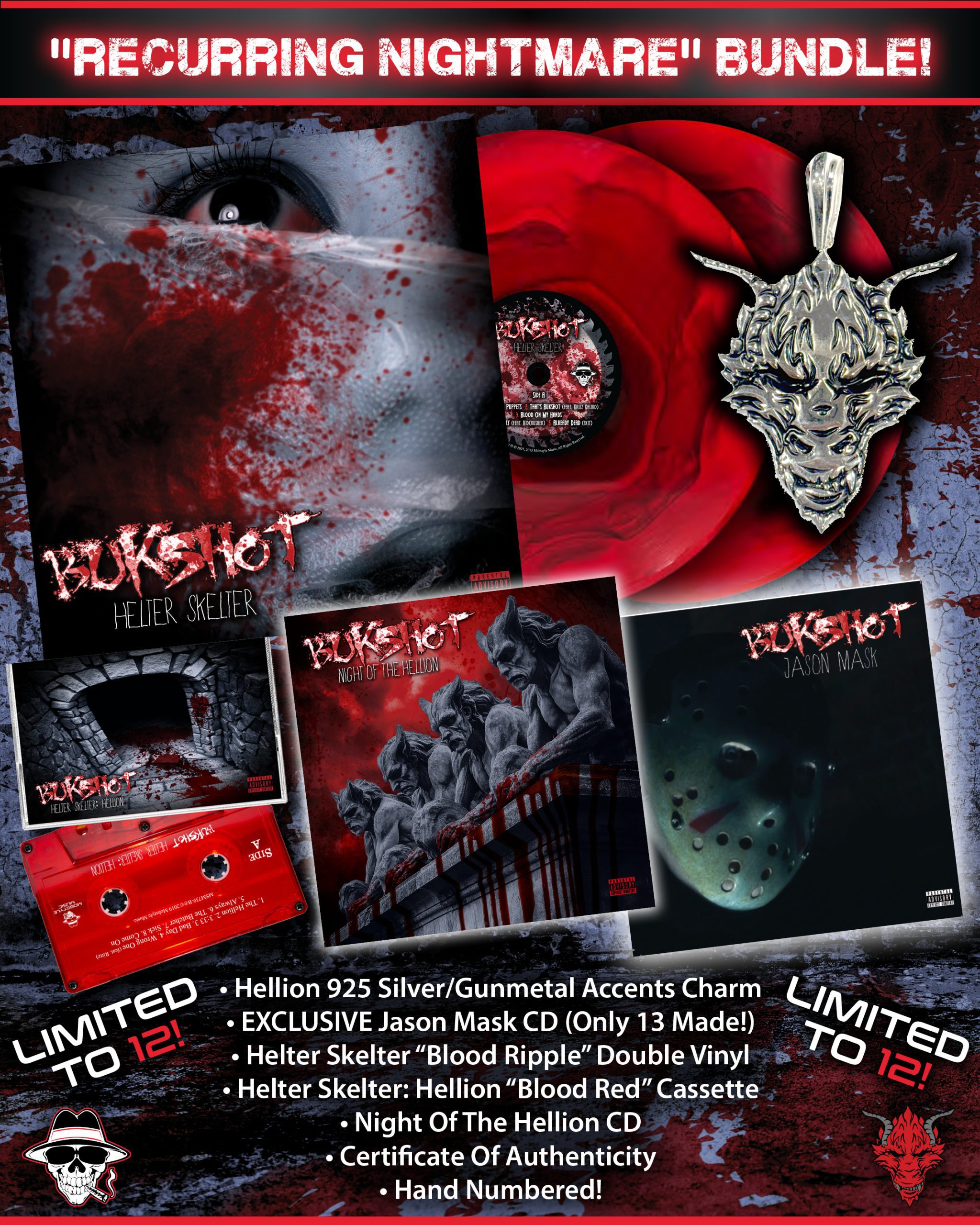 Helter Skelter “Recurring Nightmare” Bundle! LIMITED TO 12!