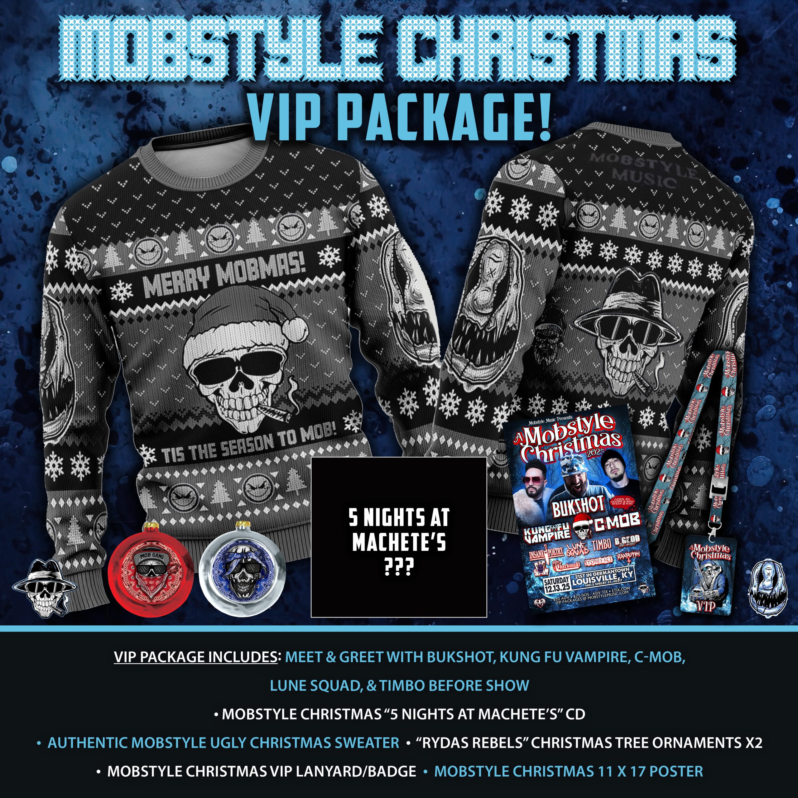 Mobstyle Christmas VIP Bundle $130 (READ DETAILS BEFORE ORDERING!)