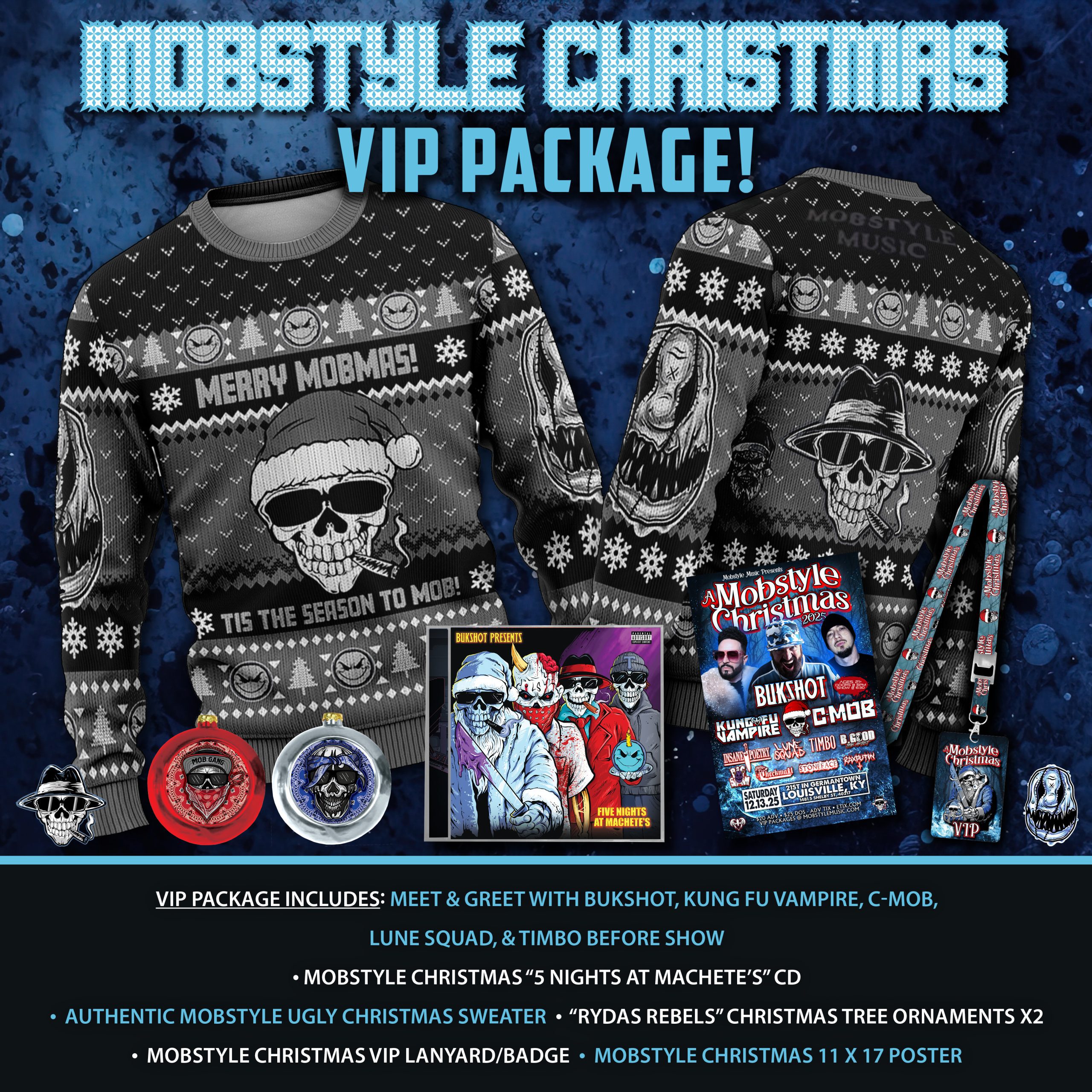 Mobstyle Christmas VIP Bundle $129.99 (READ DETAILS BEFORE ORDERING!)