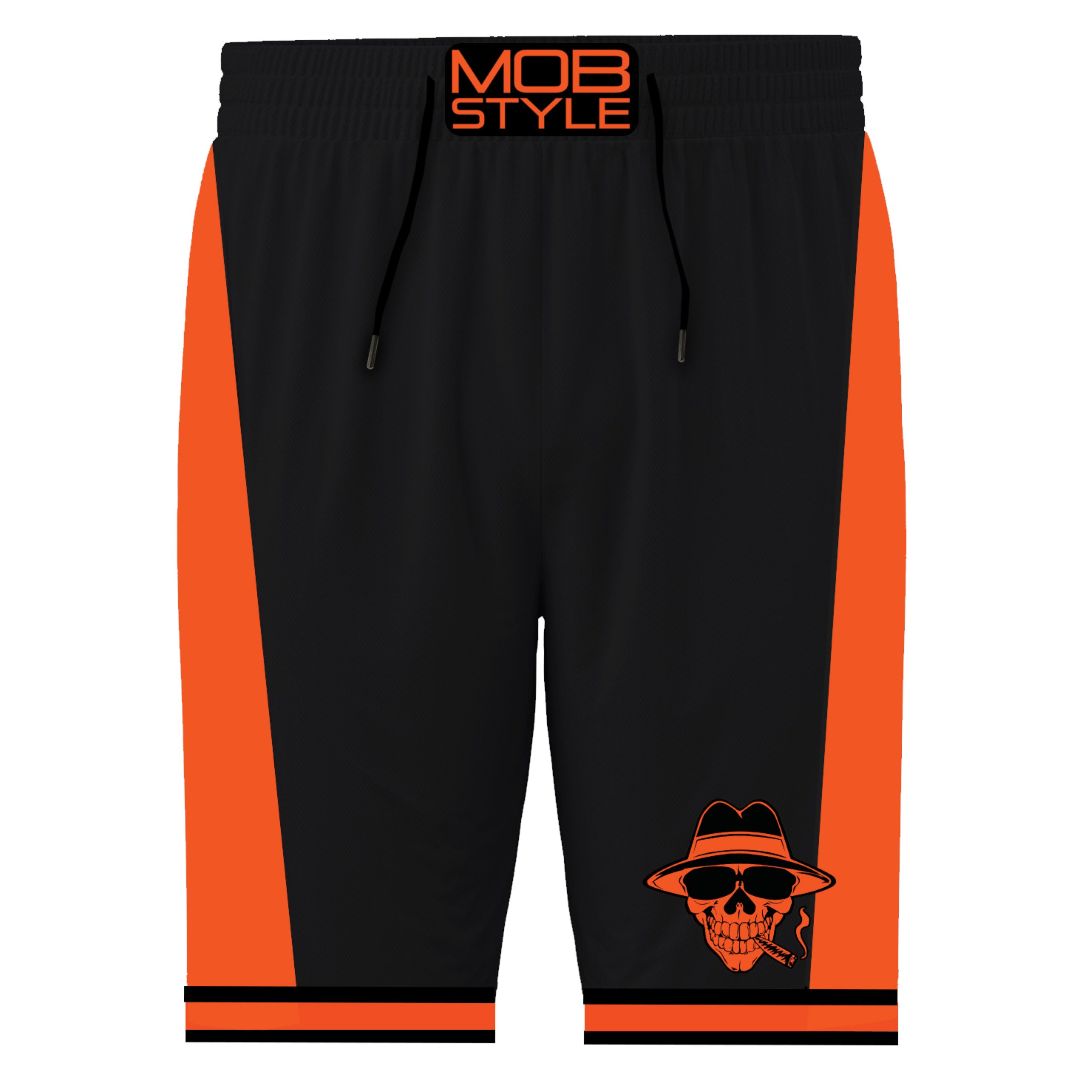 Mobstyle “Orange Nuke” shorts