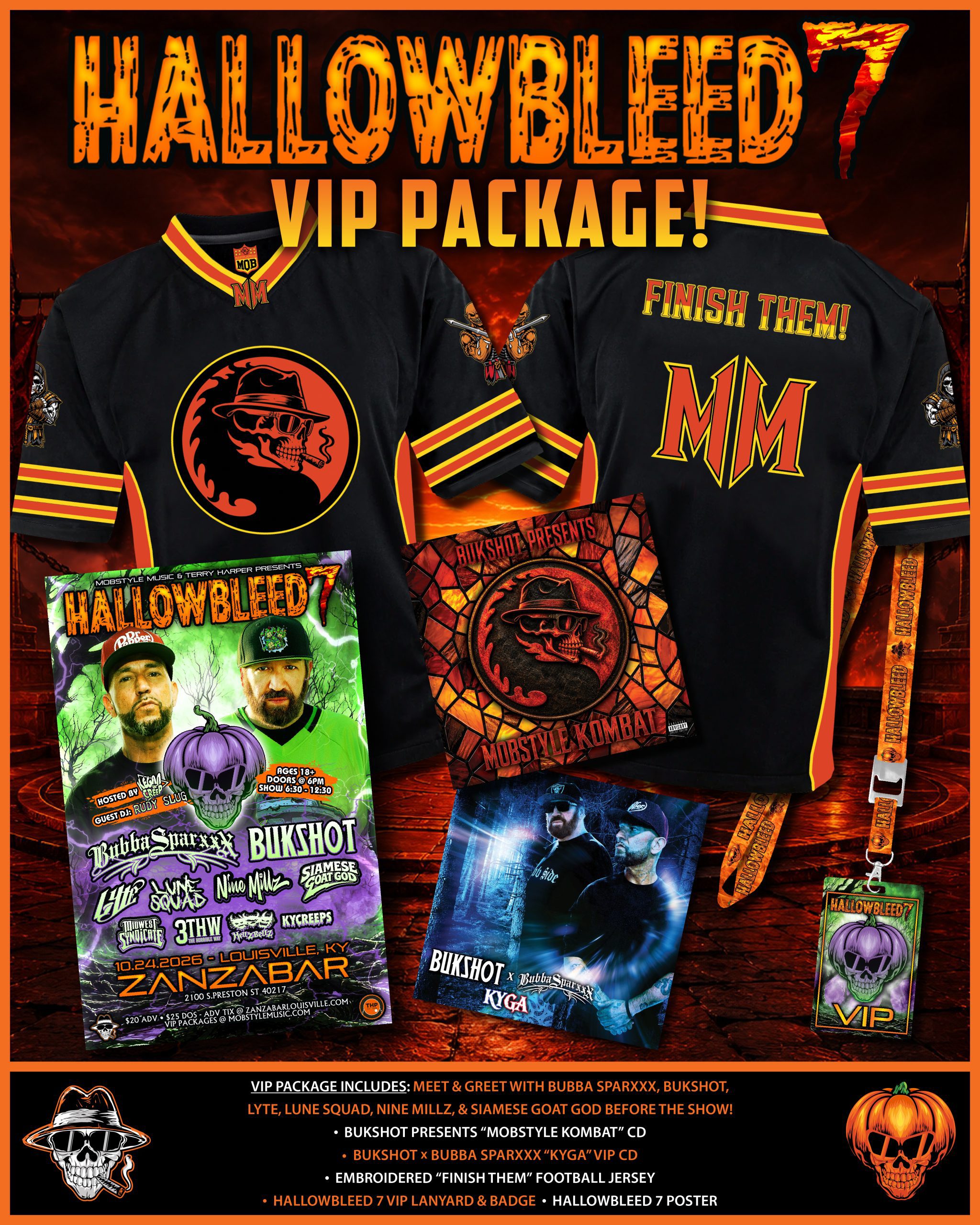 Hallowbleed 7 VIP Bundle $175 (READ DETAILS BEFORE ORDERING!)
