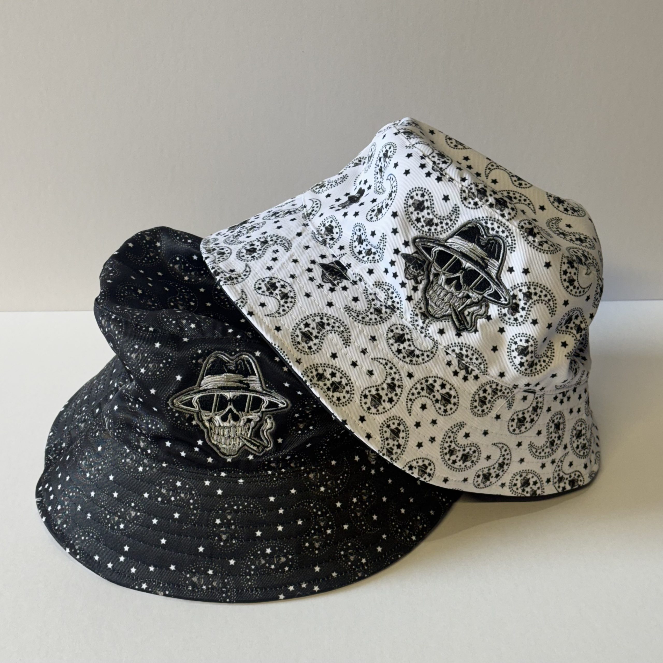 Mobstyle “Joe Bucket” embroidered reversible bucket hat